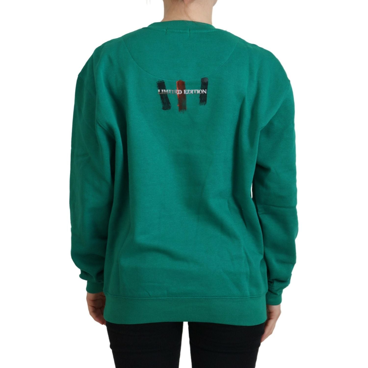 سترة فيليب موديل شيك مطبوعة باللون الأخضر بأكمام طويلة