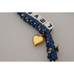 Dolce & Gabbana Multicolor Embellished Bag Shoulder Strap SMY101113