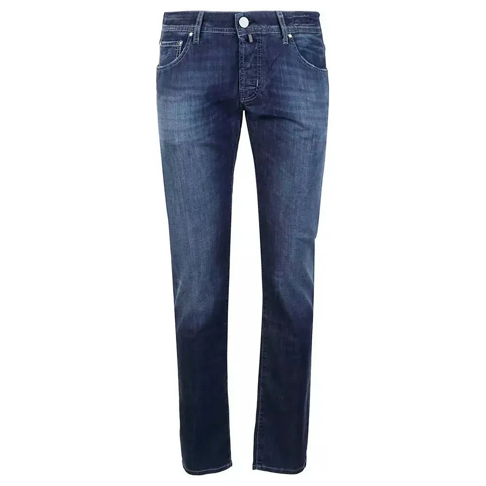 Jacob Cohen Elegant Light Blue Stretch Jeans JA-10728-IT40 | M