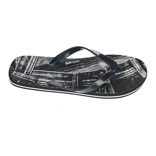 Just Cavalli Black EVA Men's Sandal JU-22576-EU43/US10