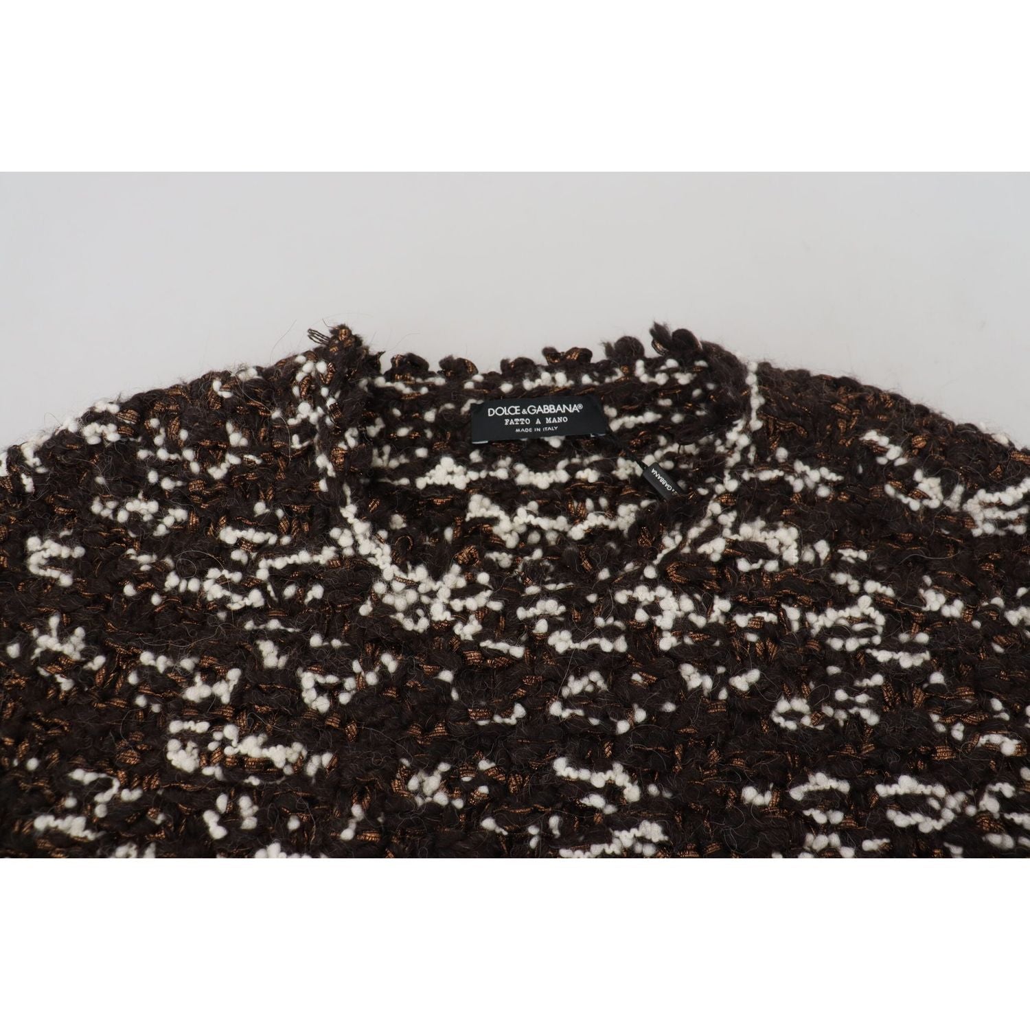 优雅青铜针织套衫