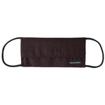 Dolce & Gabbana Maroon Pleated Elastic Ear Strap Face Mask