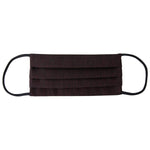 Dolce & Gabbana Maroon Pleated Elastic Ear Strap Face Mask