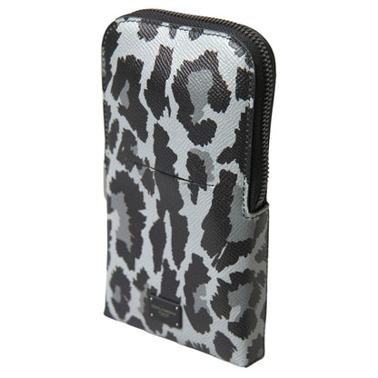 优雅皮革斜挎手机包