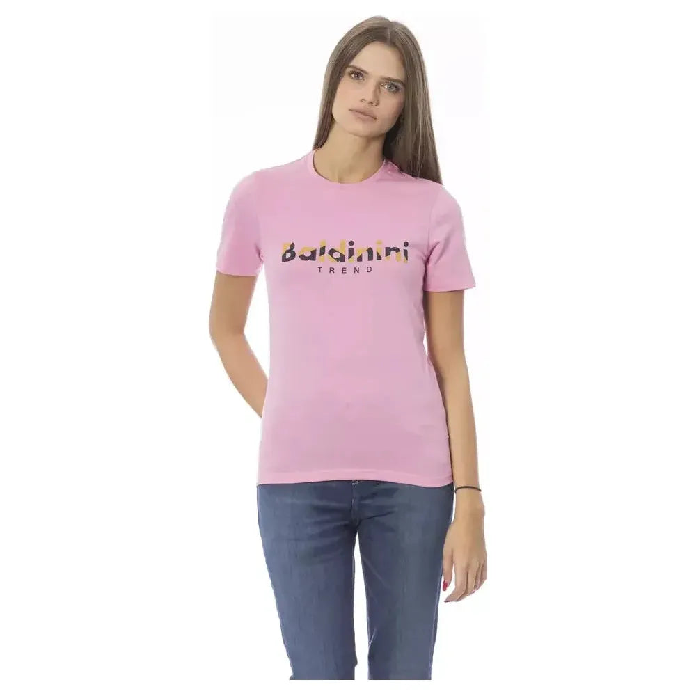 Baldinini Trend Multicolor Cotton Women T-Shirt