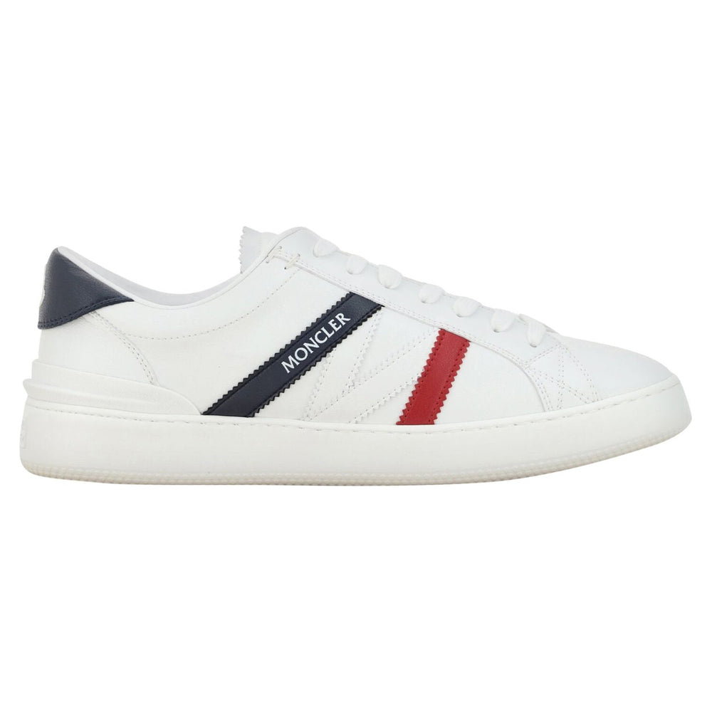 Moncler Elegant White Monaco M Men's Sneakers 8053875735296