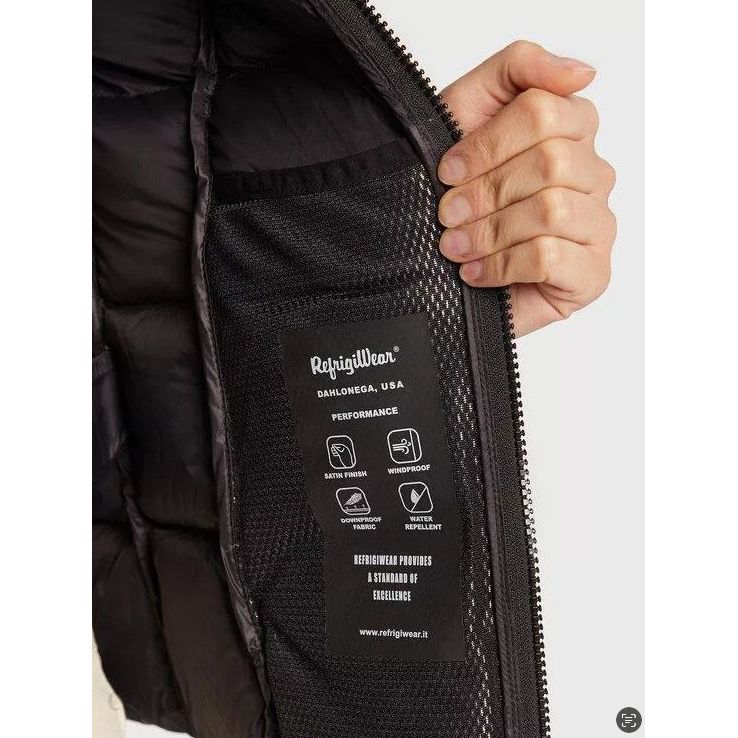 Refrigiwear Elegant Light Purple Puffer Jacket