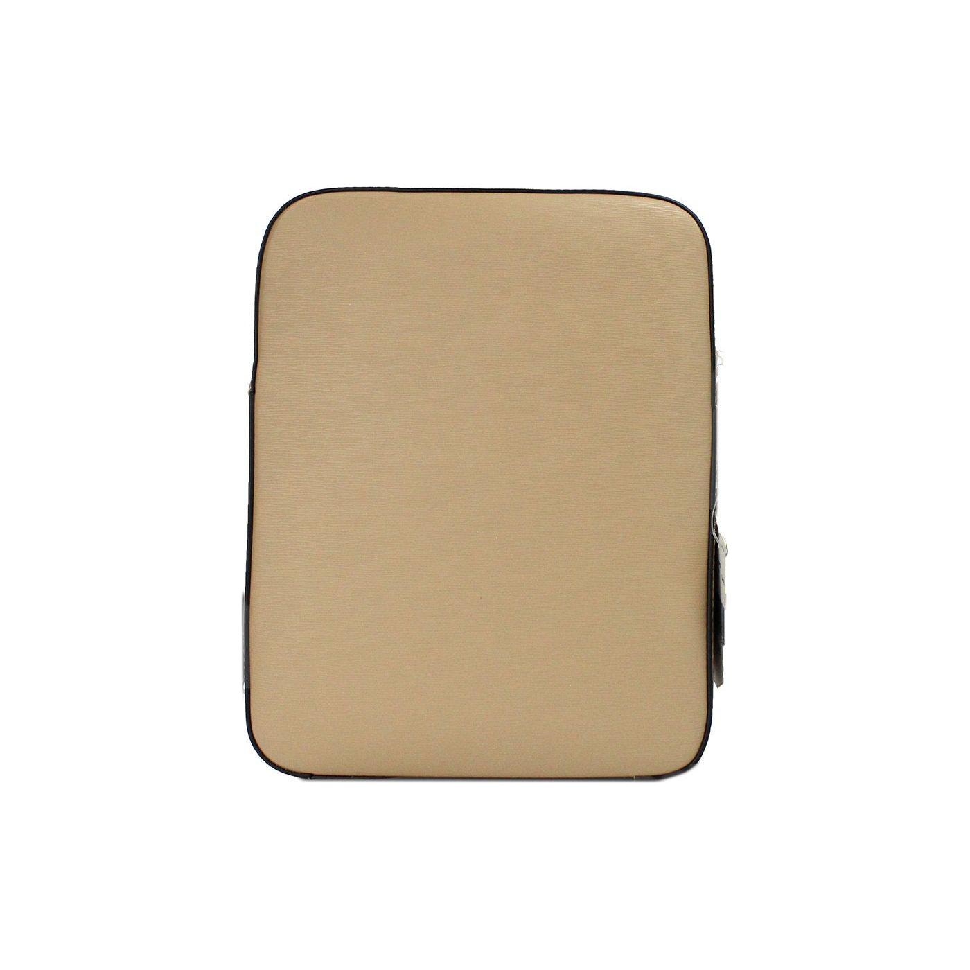 Cooper 中号驼色十字纹皮革 Flight Crossbody 包