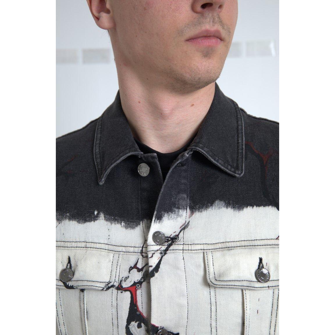 多色棉质弹力牛仔夹克