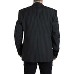 Dolce & Gabbana Sicilian Elegance Slim Fit Blazer Dolce & Gabbana Black