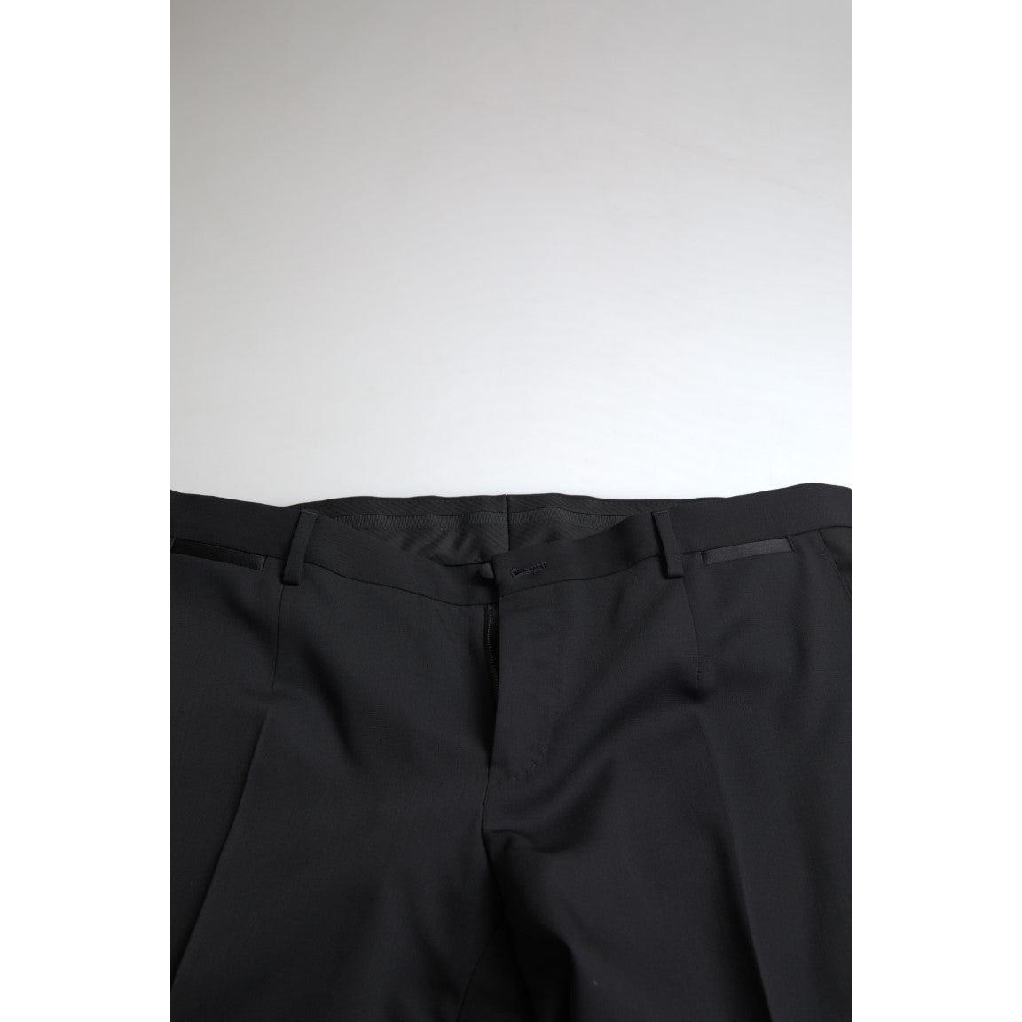 Dolce & Gabbana Black 2 Piece Single Breasted MARTINI Suit