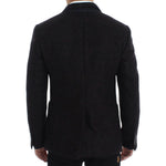 Dolce & Gabbana Bordeaux alpaga two button blazer SIG12287-2