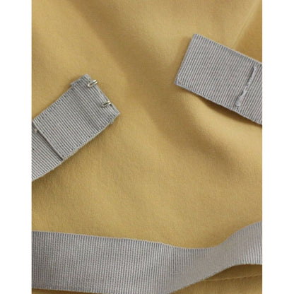 Dolce & Gabbana Bronze silk sheath dress