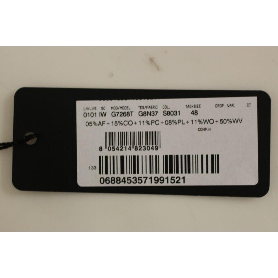 سترة أنيقة من مزيج الصوف باللون الرمادي من دولتشي آند غابانا