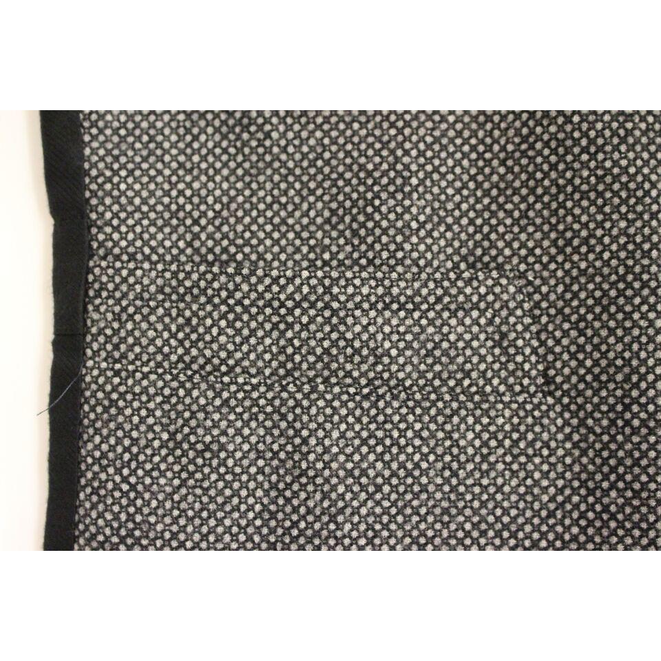 فستان دولتشي آند غابانا الأنيق ذو الصدر الواحد باللون الرمادي