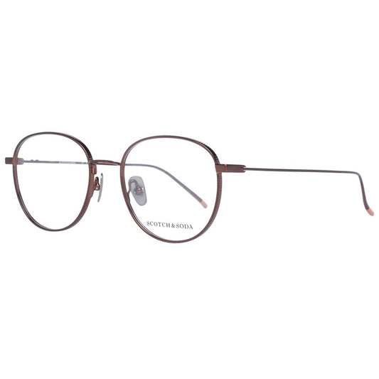 Scotch & Soda Brown Metal Glasses (Frames)