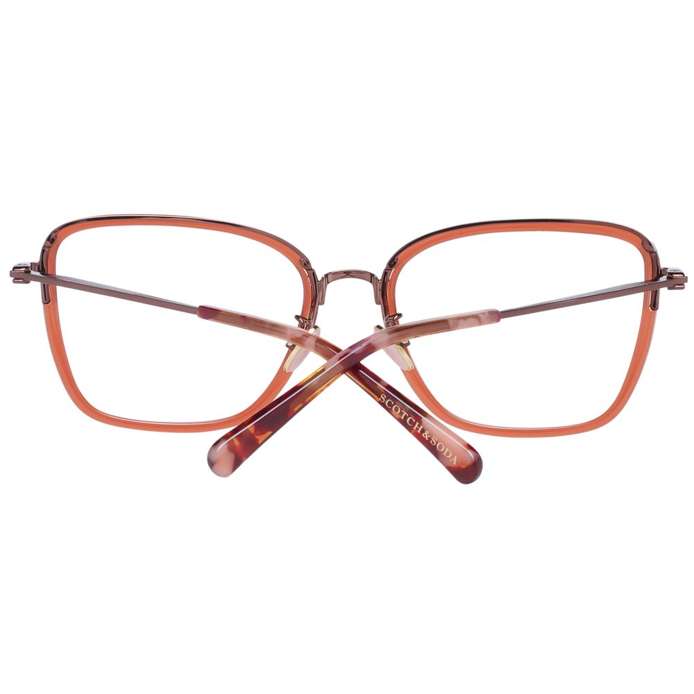 Scotch & Soda Red Metal & Plastic Glasses (Frames)