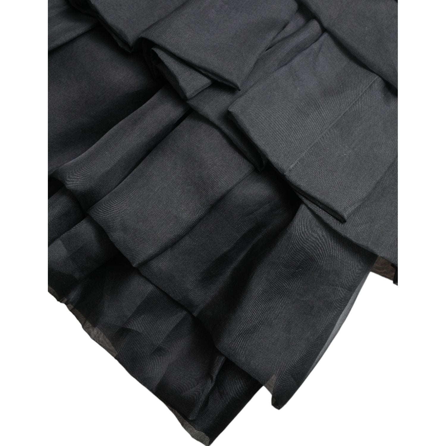 优雅分层 A 字形迷你裙