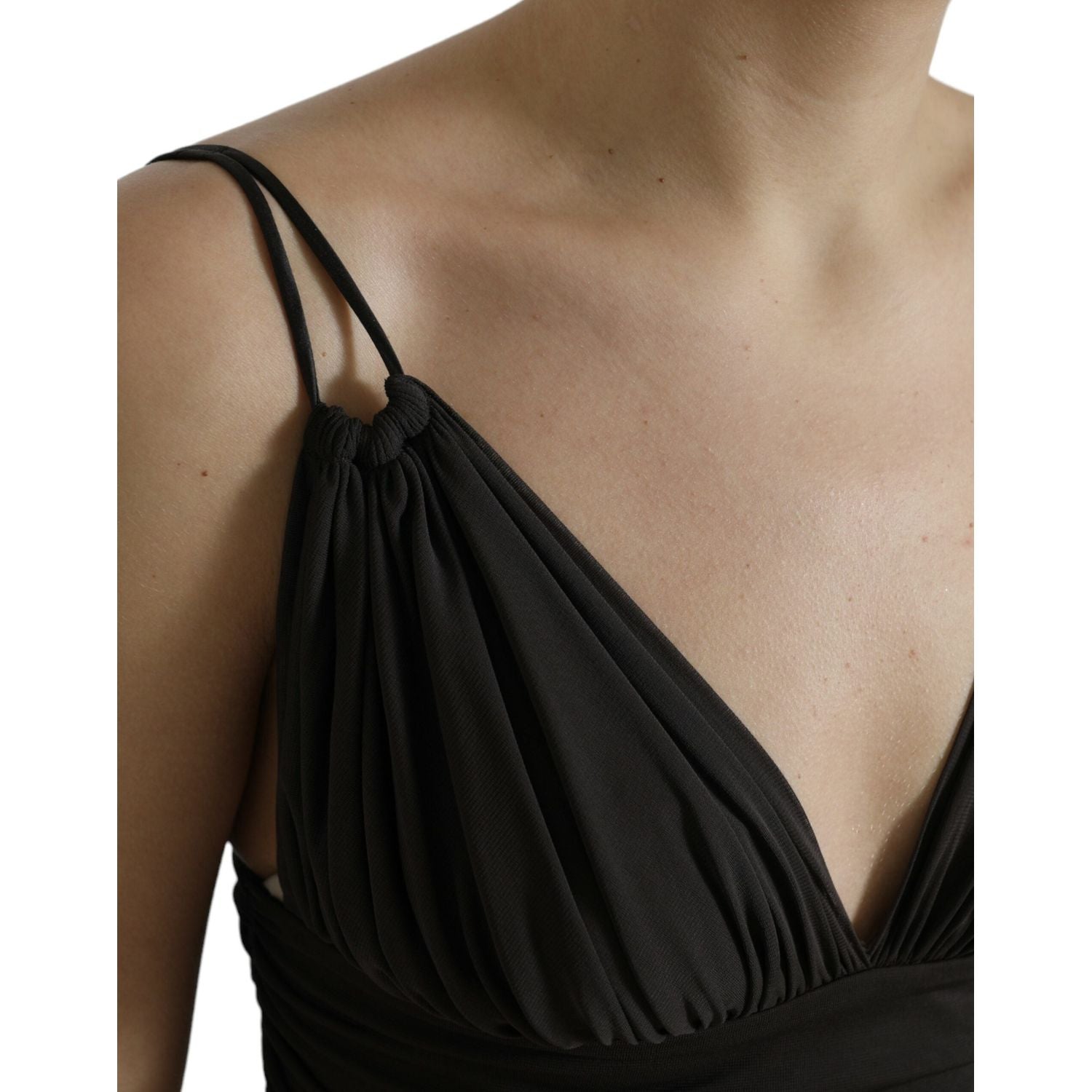 优雅无袖短款背心