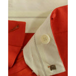 CO|TE Chic Orange Boyfriend Pants - Italian Crafted CO|TE Tan