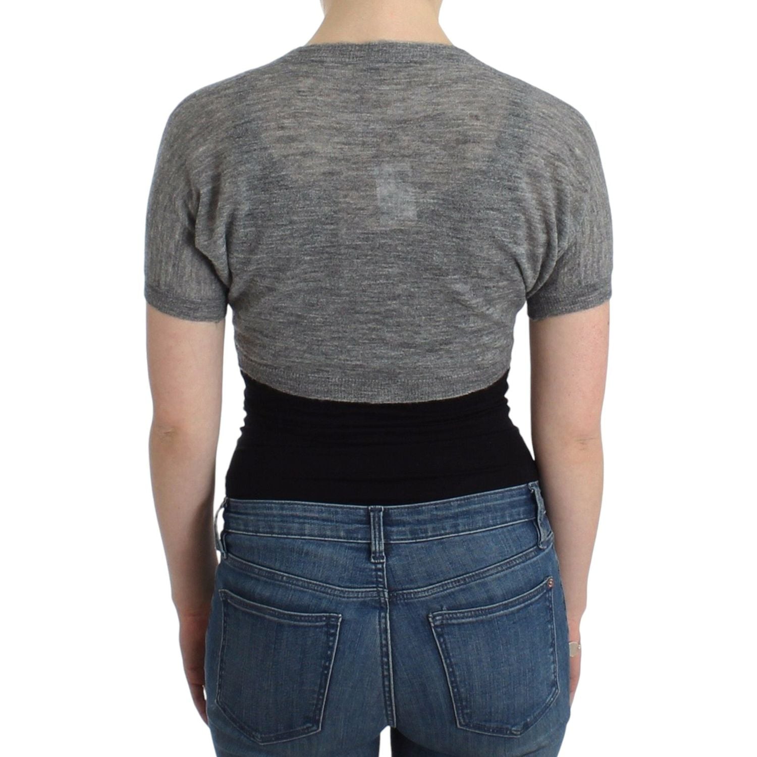 إيرمانو شيرفينو بوليرو من مزيج صوف الألبكة الأنيق