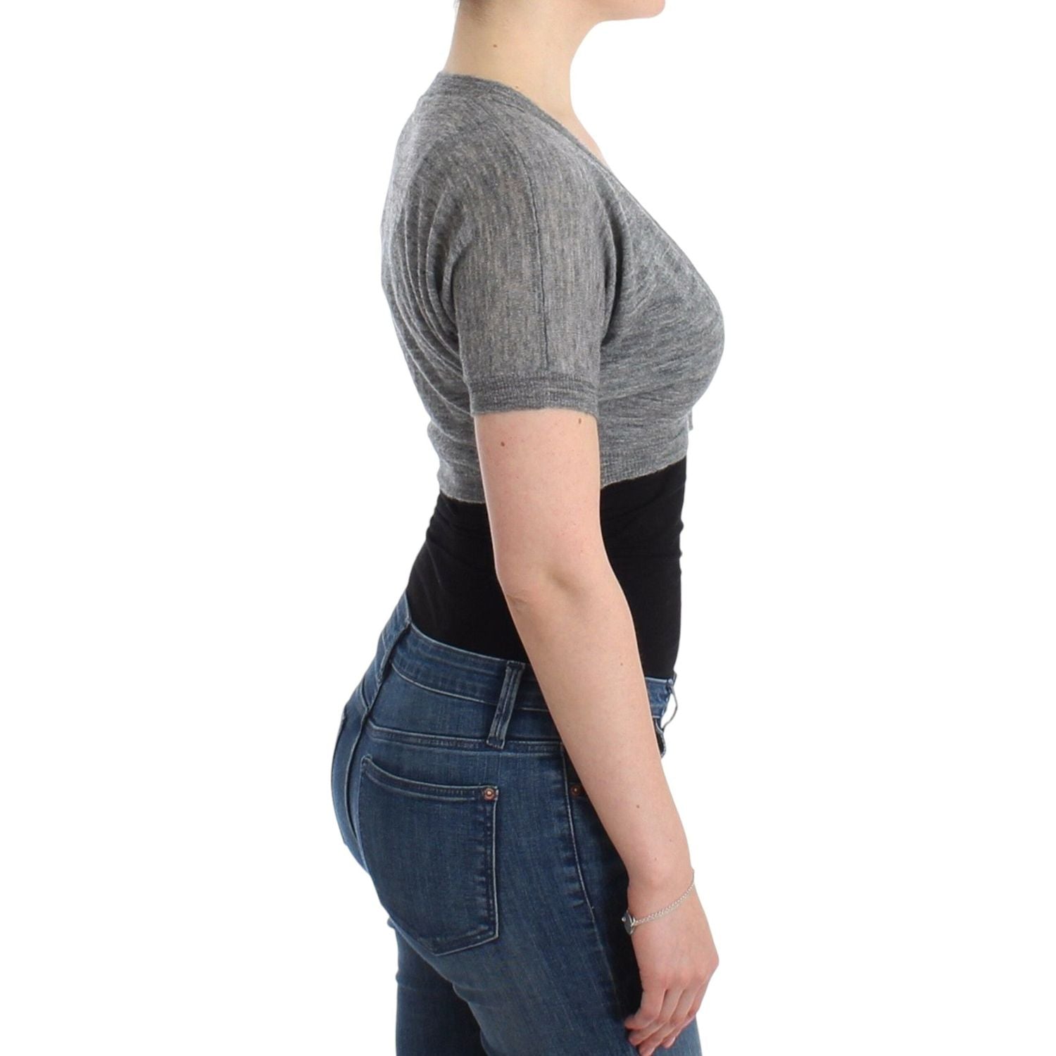 إيرمانو شيرفينو بوليرو من مزيج صوف الألبكة الأنيق