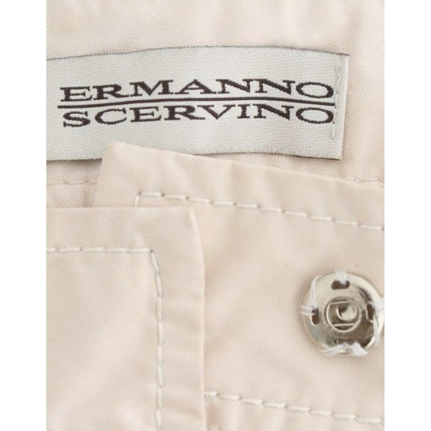 بنطلون تشينو باللون البيج من Ermanno Scervino - إعادة تعريف الأناقة