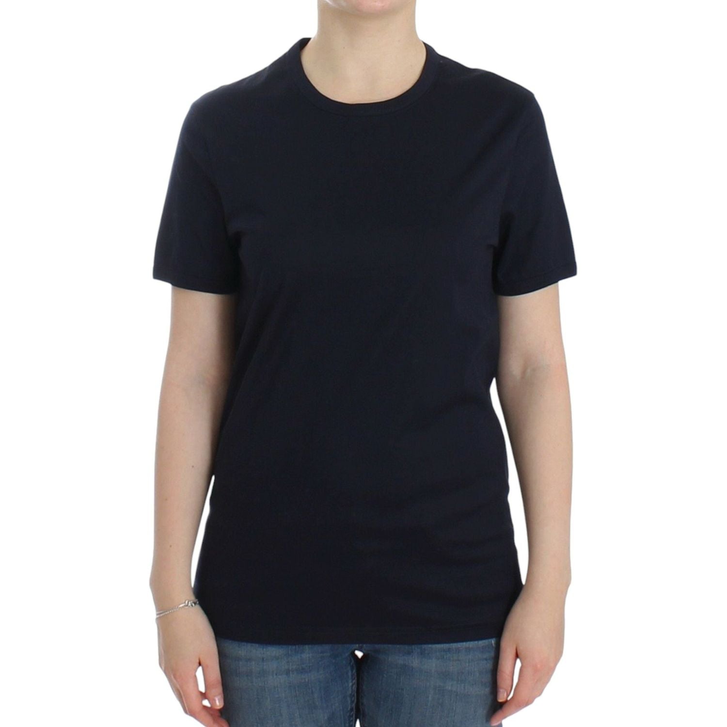 سترة أنيقة من القطن باللون الأزرق من إيرمانو شيرفينو