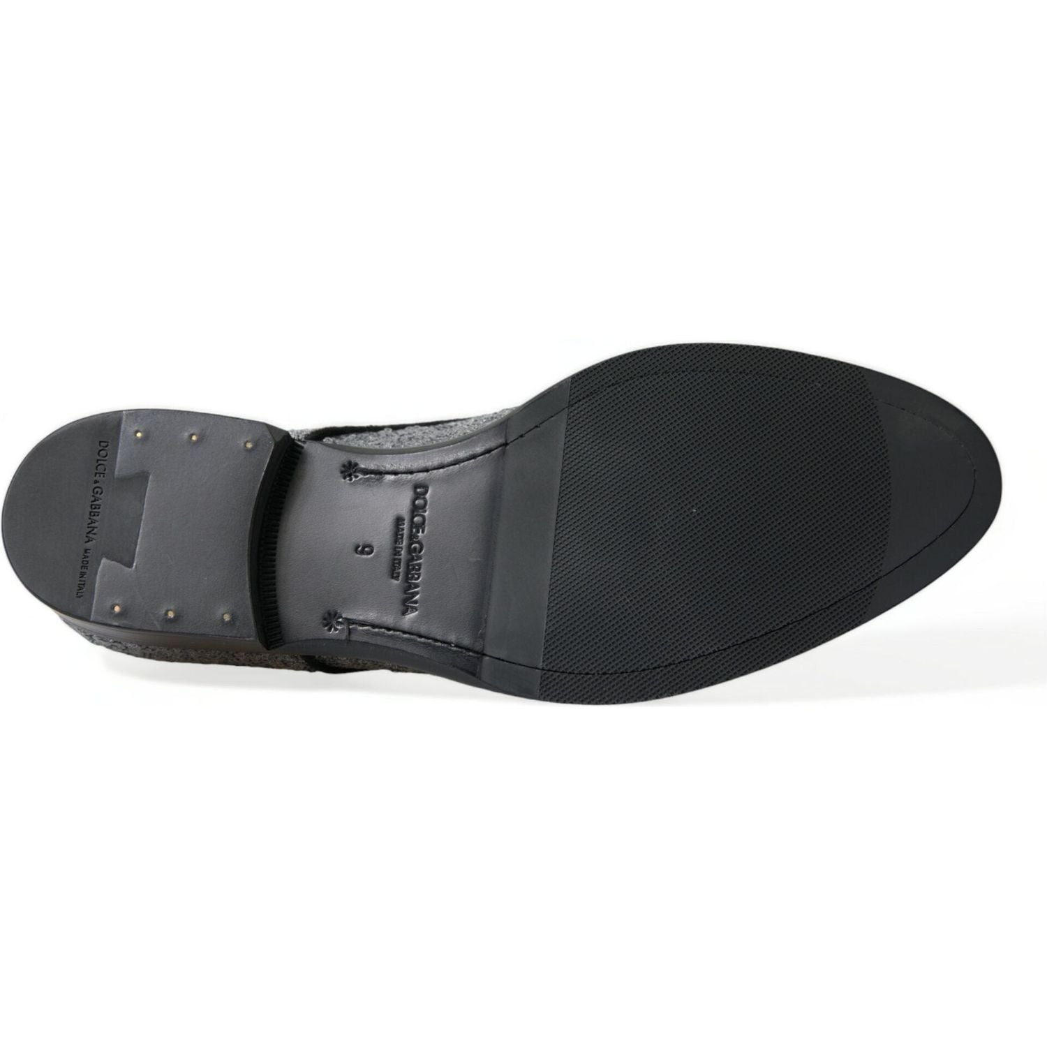 حذاء ديربي مزين بالترتر من دولتشي آند غابانا