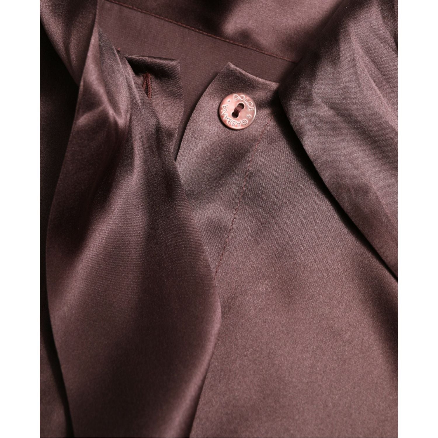 优雅真丝阿斯科特领衬衫