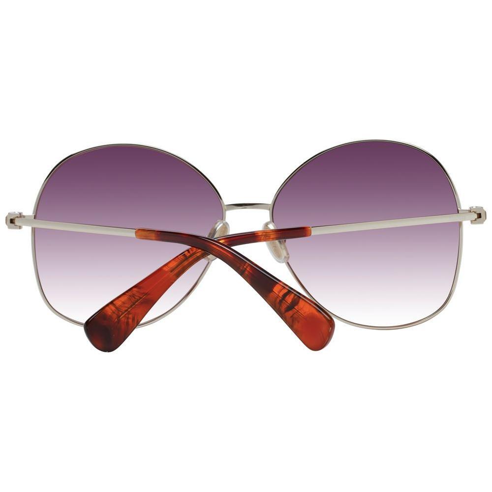 Max Mara Gold Women Sunglass
