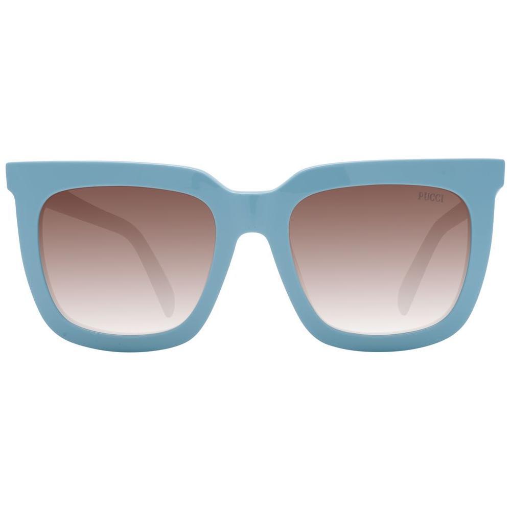 Emilio Pucci Blue Plastic Sunglasses