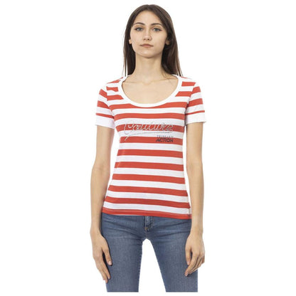 Trussardi Action Multicolor Cotton Women T-Shirt