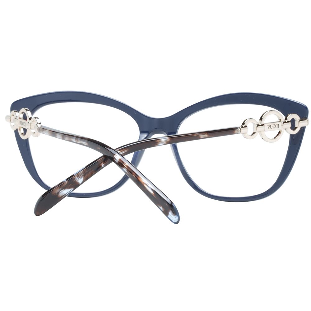 Emilio Pucci Blue Women Glasses Frame