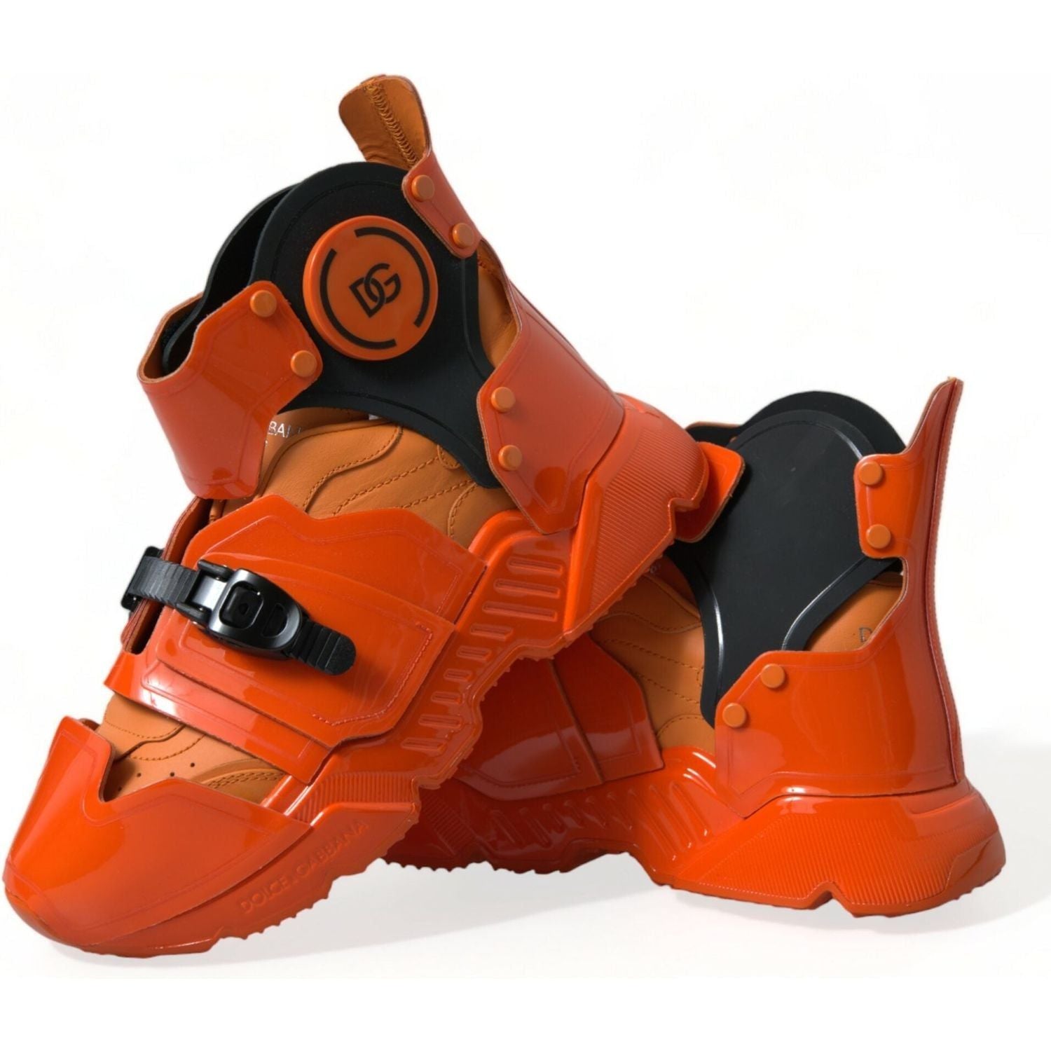 حذاء رياضي Dolce &amp; Gabbana Orange Breezy High Top