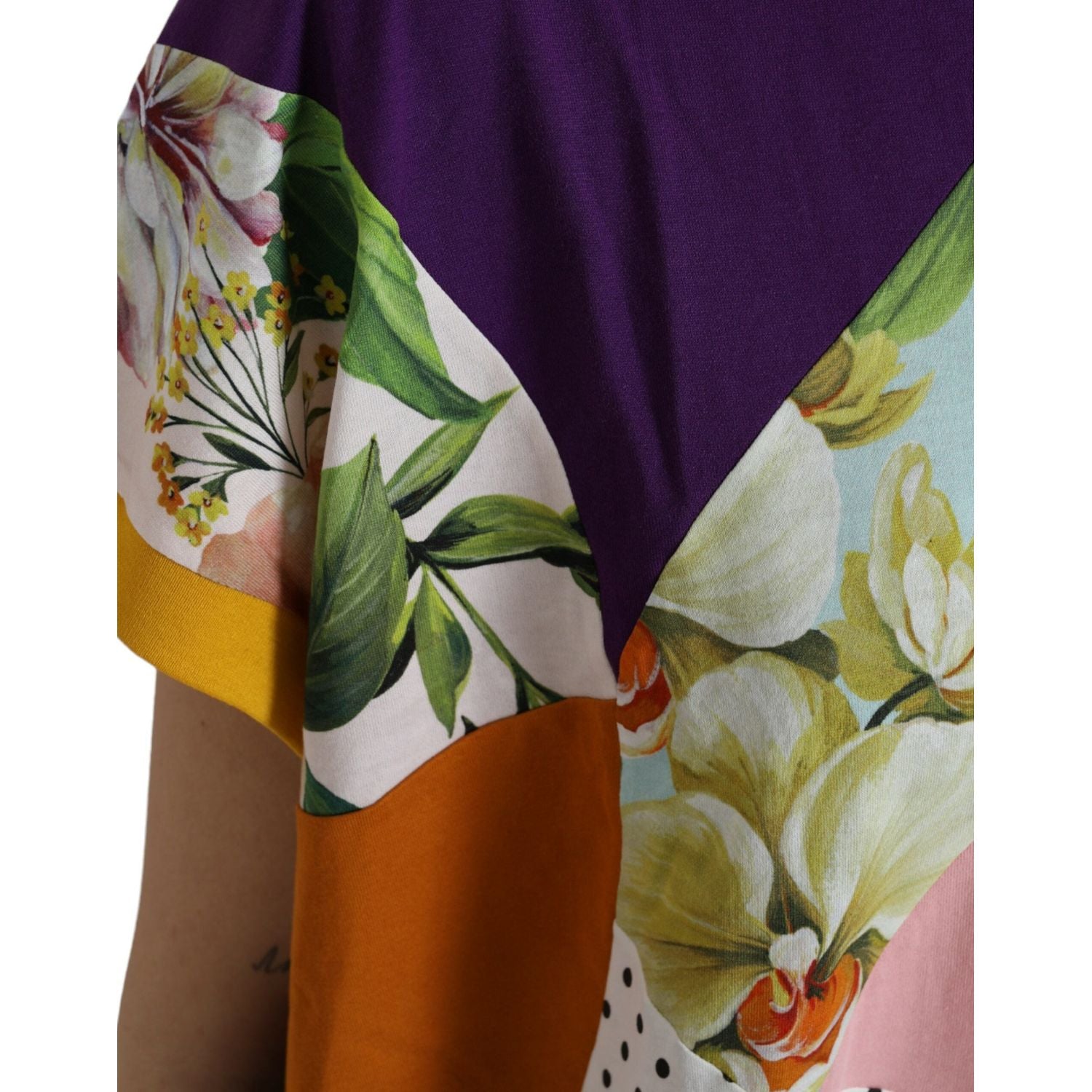 多色棉丝拼布衬衫