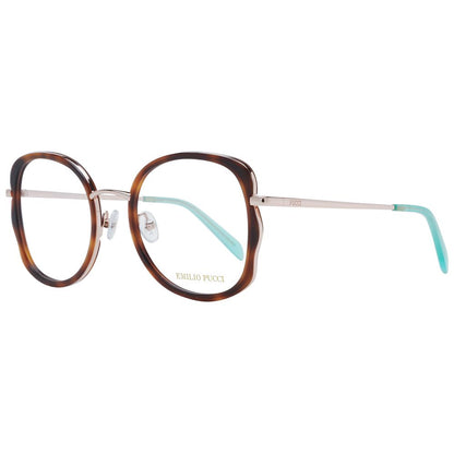 Emilio Pucci Brown Women Glasses Frame