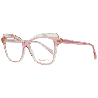 Emilio Pucci Pink Plastic Glasses (Frames)
