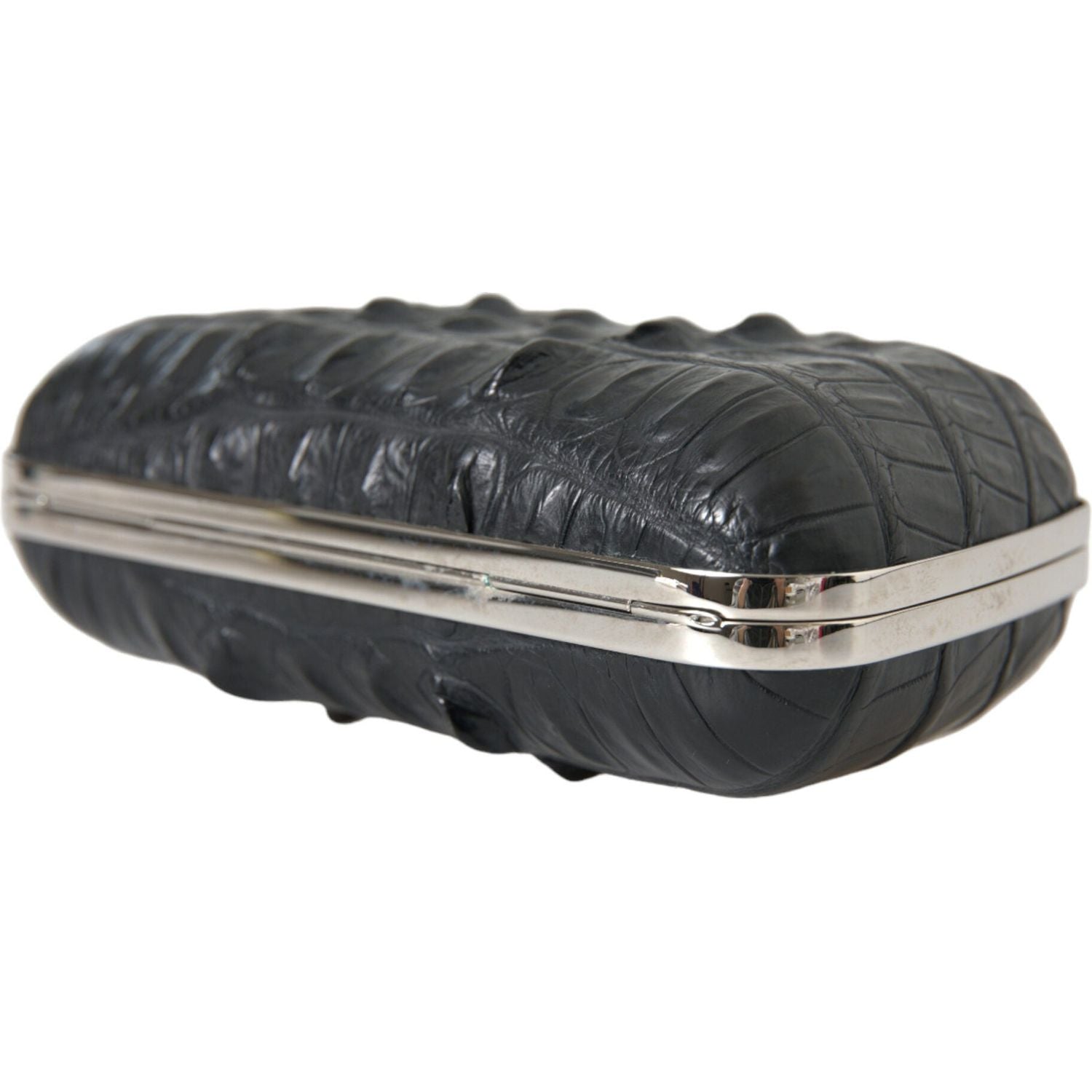 حقيبة كلاتش سهرة أنيقة من جلد التمساح من Balenciaga