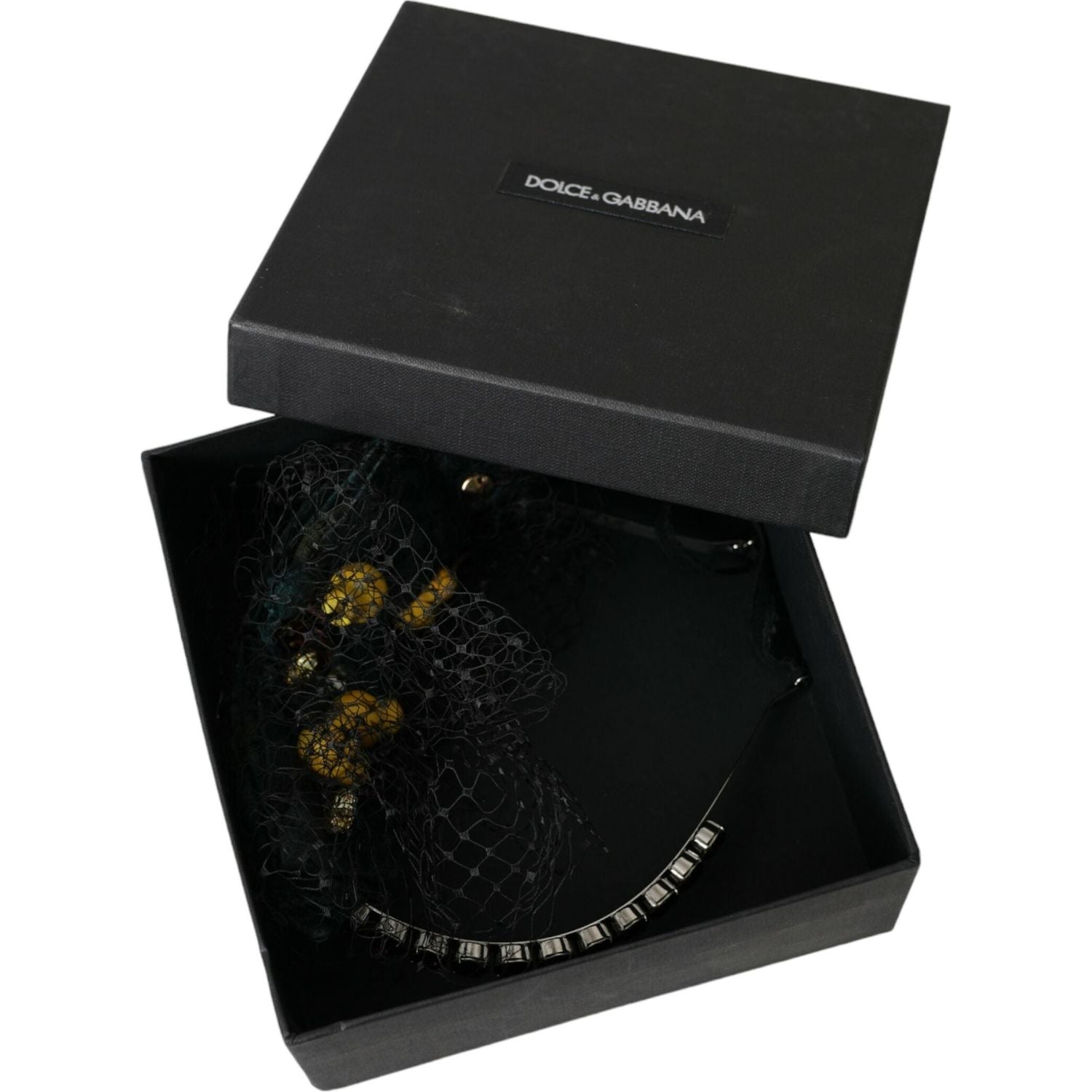 黑柠檬西西里紫水晶网状头带王冠