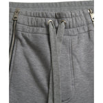 Dolce & Gabbana Gray Cotton Jogger Skinny Sweatpants Pants Dolce & Gabbana Dim Gray