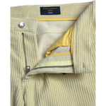Dolce & Gabbana Yellow Corduroy Logo Plaque Skinny Denim Jeans PAN75073-48