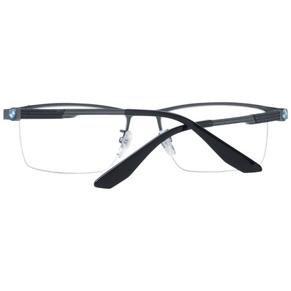 BMW Gray Men Glasses Frame