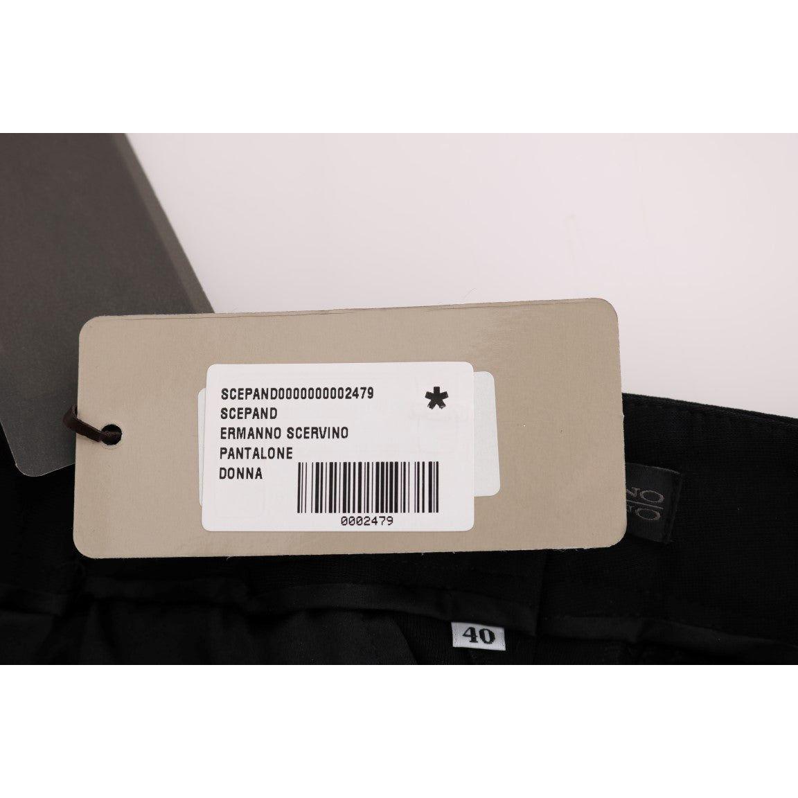 بنطال رسمي أنيق أسود اللون من Ermanno Scervino