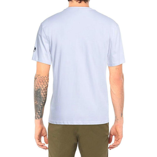 North Sails Pristine White Rubber Logo Tee NO-12776-S