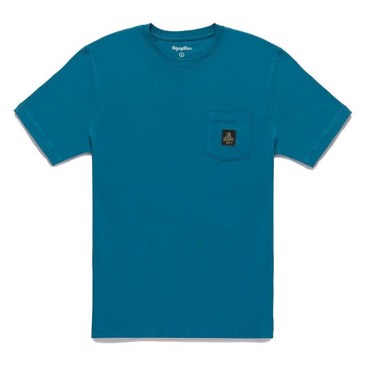 Refrigiwear Light Blue Cotton Men T-Shirt