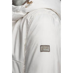 Yes Zee White Polyester Women's Jacket YE-7739-XS
