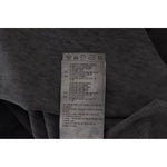 Dsquared² Black Cotton Linen Long Sleeves Pullover Sweater Dsquared² Dark Slate Gray