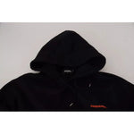 Dsquared² Black Red Cotton Hooded Tie Dye Pullover Sweater TSH83484-48