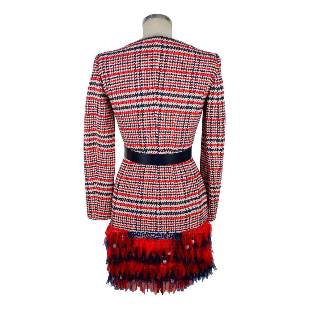 Elisabetta Franchi Red Cotton Dress